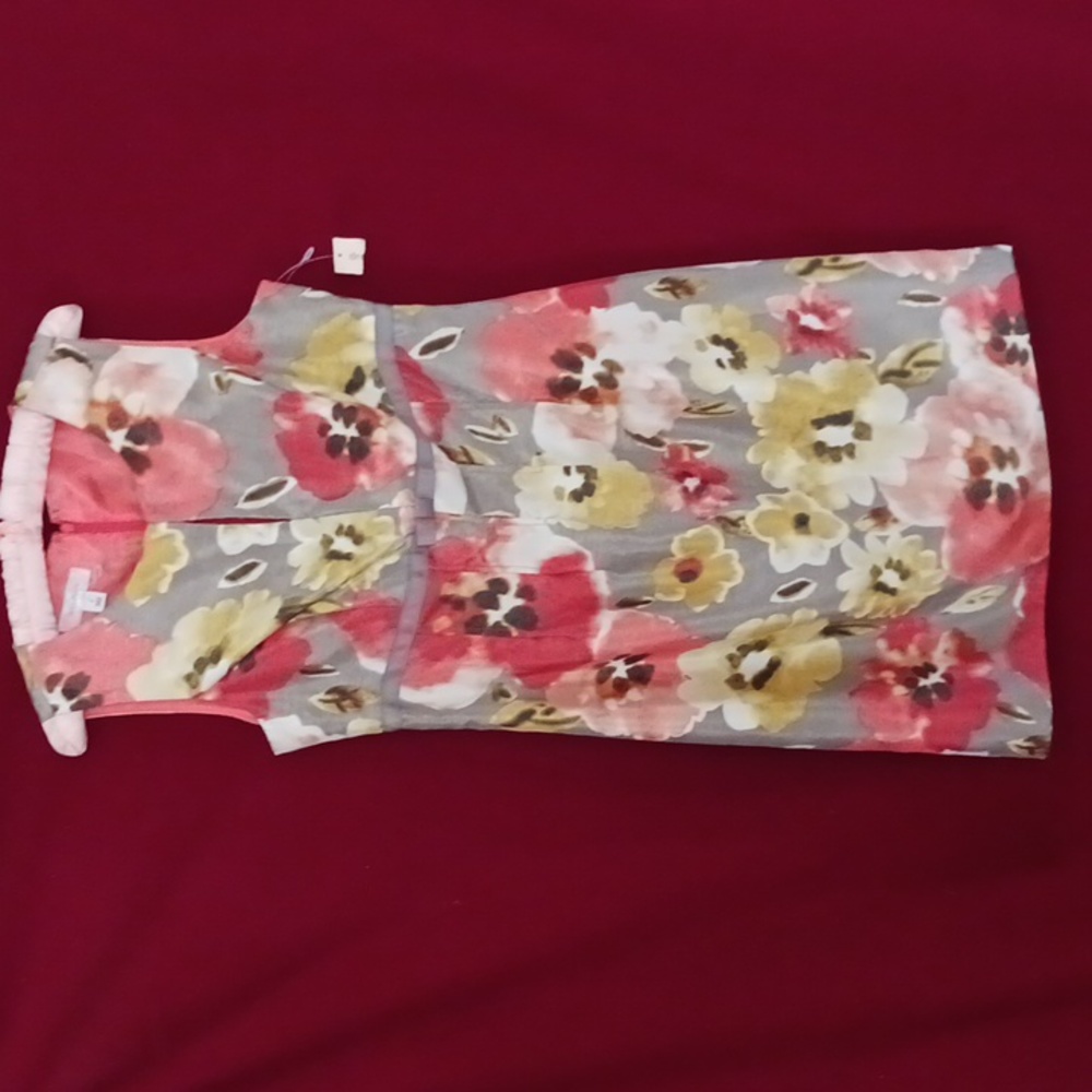 Dressbarn Sleeveless Floral Dress Size 4
